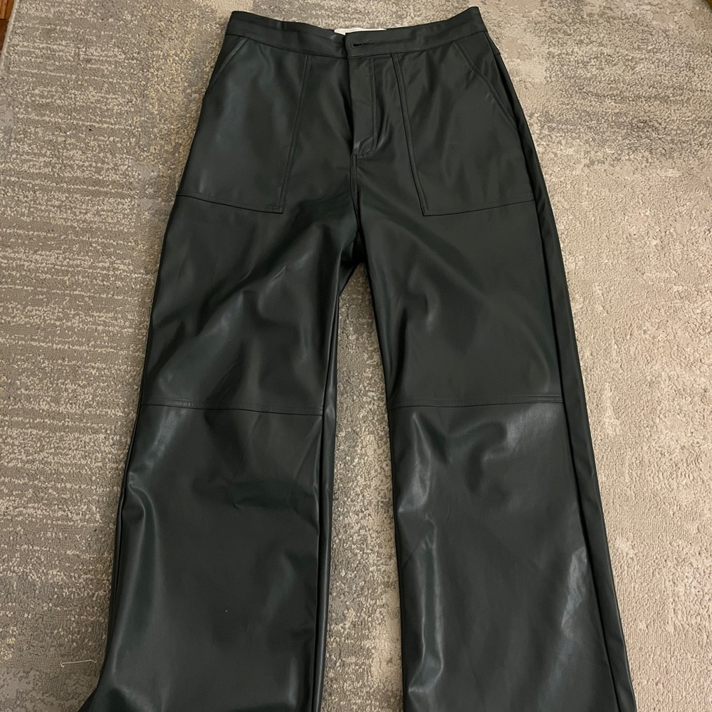 Women’s Faux Leather Pants from Pink Martini